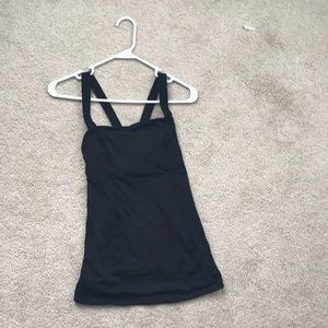 Lululemon tank with adjustable straps